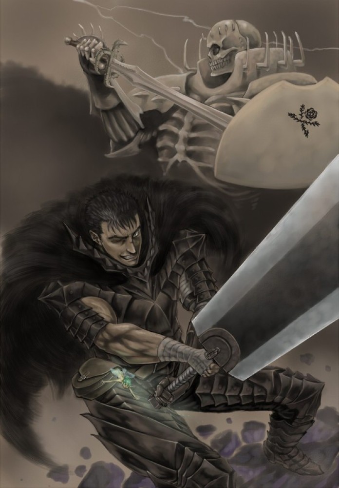 Kentaro Miura Berserk Guts Anime Series Matte Finish Poster Paper Print -  Animation & Cartoons posters in India - Buy art, film, design, movie,  music, nature and educational paintings/wallpapers at