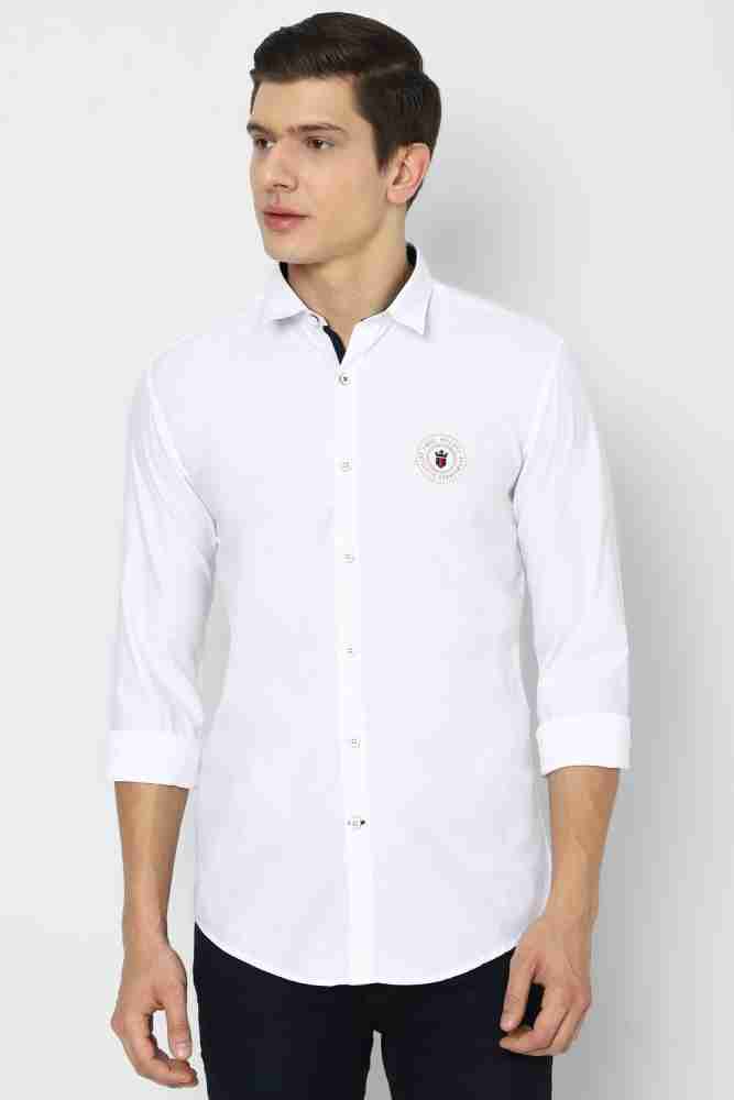 Louis Philippe Short Sleeve Casual Button-Down Shirts for Men for