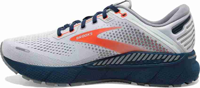 Buy Brooks Men's Launch 8 Neutral Running Shoe, Blue/Orange/White