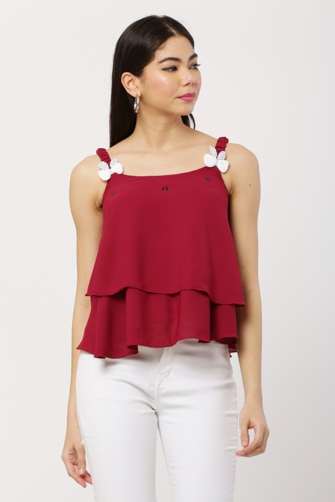 Buy online Women's Bodysuit V Neck Top from western wear for Women by N-gal  for ₹629 at 55% off