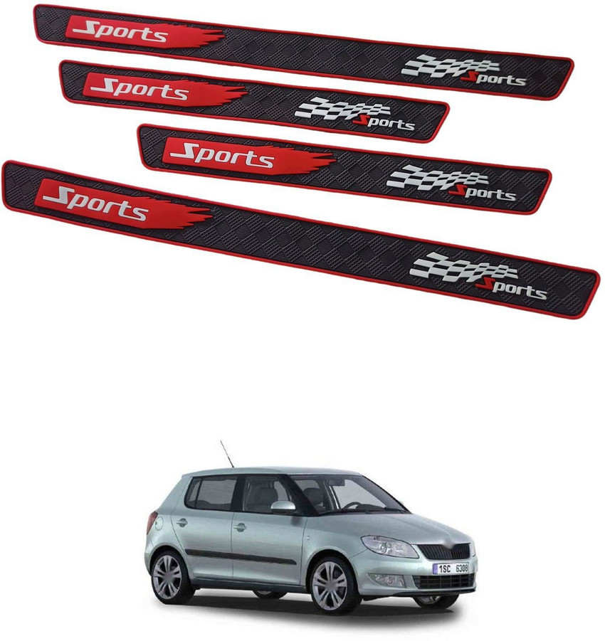 Skoda fabia door sill shop protectors