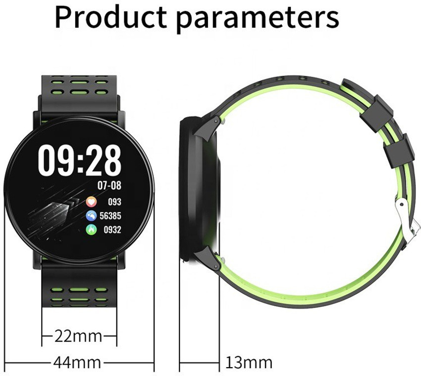 Stybits YUI A8 Pro Plus Digital Watch Activity Tracker For Unisex