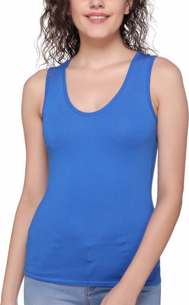 Dress Closet Cotton Tank Top Vest Top Camisole Sando Inner Wear