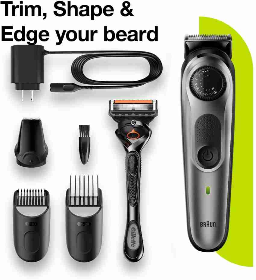 Braun Series XT5 Beard Trimmer, Shaver and Electric Razor for Men, Body  Grooming Kit for Manscaping, Durable One Blade, One Tool for Stubble, Hair,  Groin, Underarms, XT5100 Trimmer 45 min Runtime 5