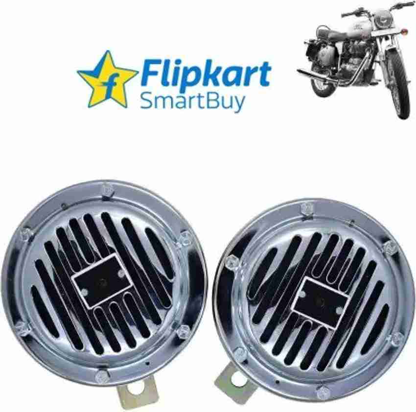 Flipkart SmartBuy Horn For Royal Enfield Bajaj Hero TVS Universal For Bike Classic 350 HF Deluxe Pulsar 135 Price in India Buy Flipkart SmartBuy Horn For Royal Enfield Bajaj Hero TVS Universal