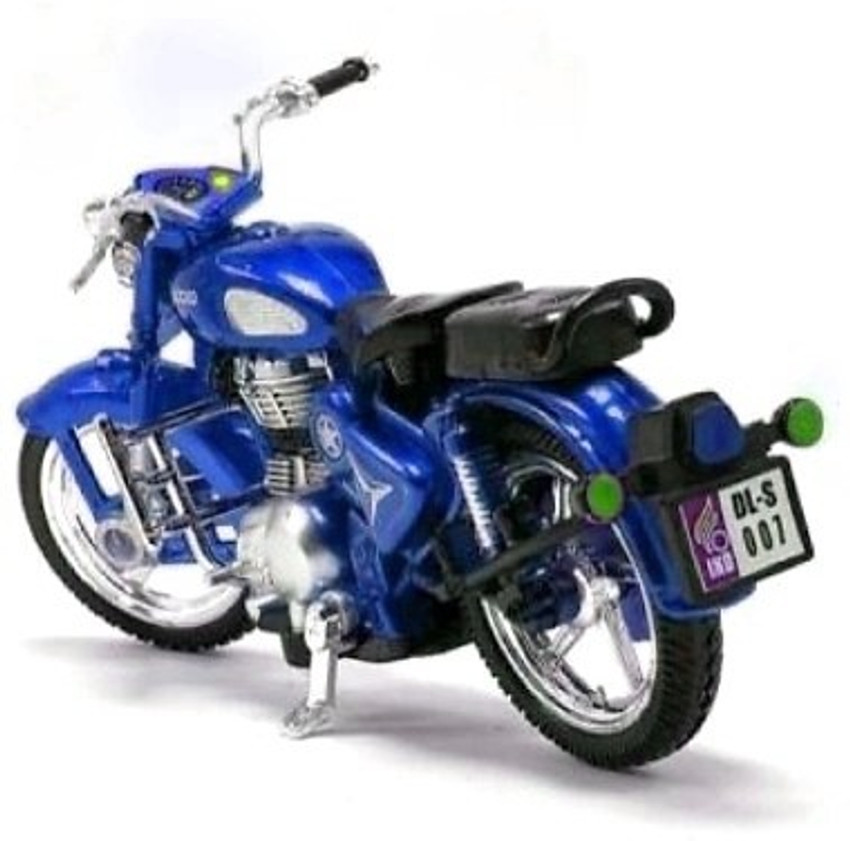 Nshoe Royal Enfield model toy Pull back alone system and real