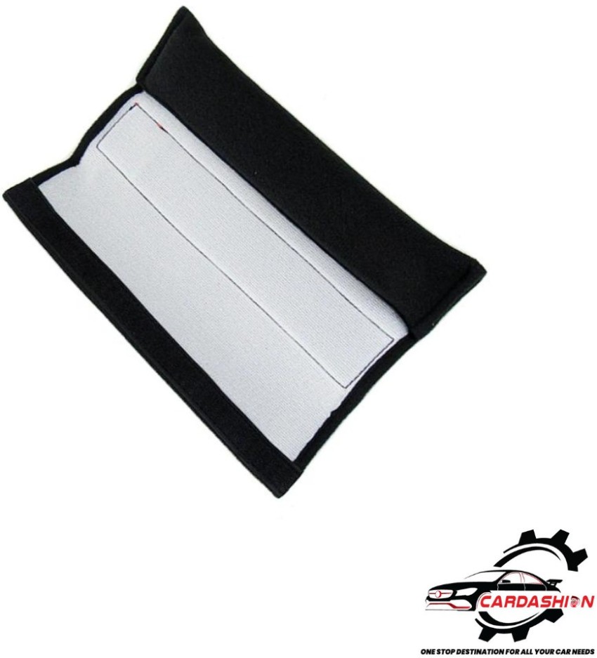 Edylinn Black Soft Seat Belt Cover, Shoulder Pad And Backpack 2