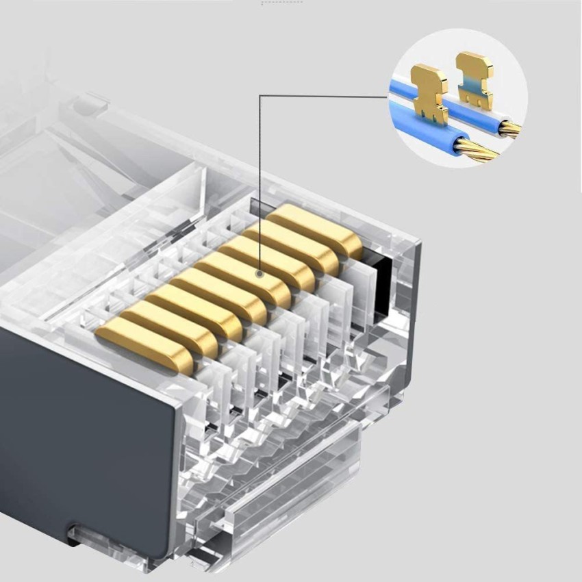 Plug RJ45 Cat.8.1 Schermato STP EconLine - Plug RJ45 - Componenti passivi -  Networking