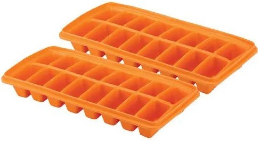 Plastic Ice Cube Tray Package Of 5