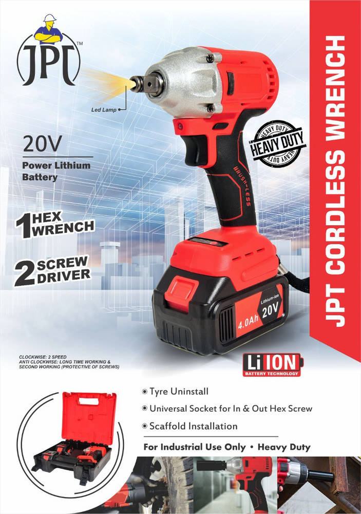Cordless 2025 wrench impact