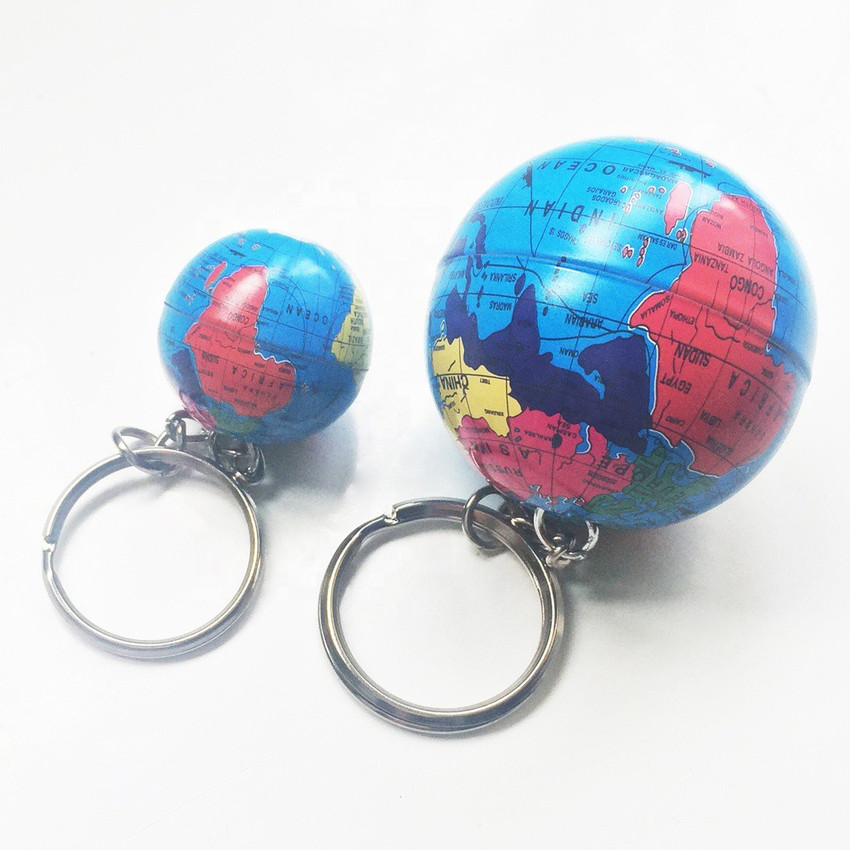 Mini on sale globe keyring