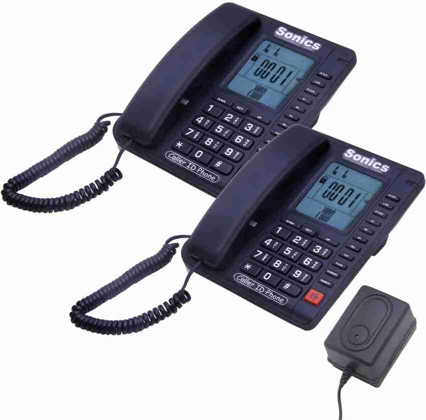 Sonics BOSS-SECRETARY PHONE (SS-2278) Corded Landline Phone Price in India - Buy Sonics BOSS-SECRETARY PHONE (SS-2278) Corded Landline Phone online at Flipkart.com