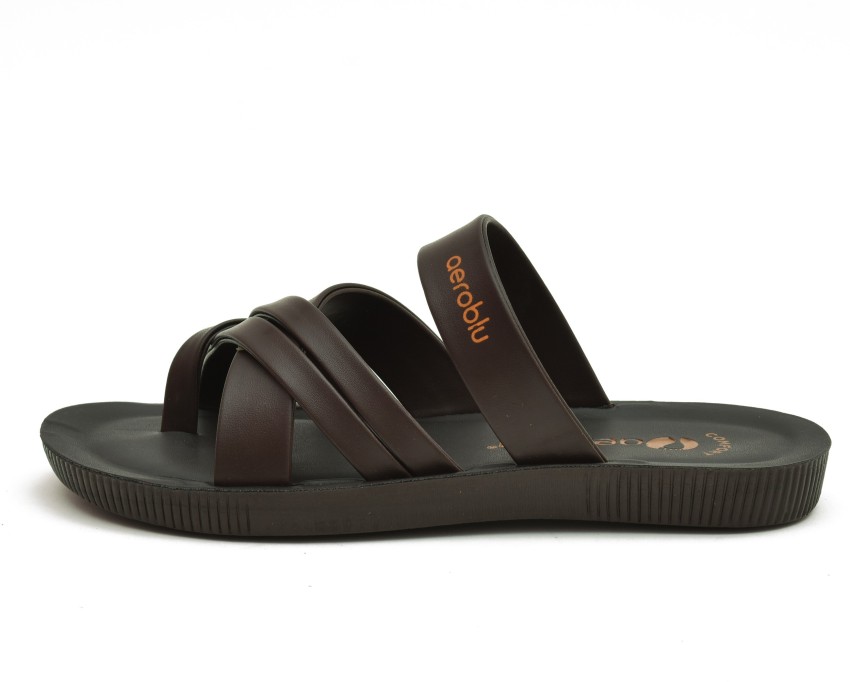 Aeroblu Men Brown Sandals Buy Aeroblu Men Brown Sandals Online