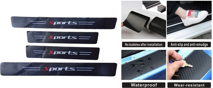 Car door threshold on sale protectors