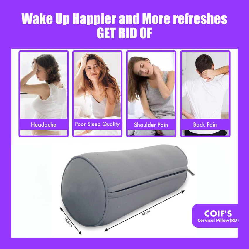 Emporium Cervical Pillow for Sleeping Side Sleeper For Shoulder