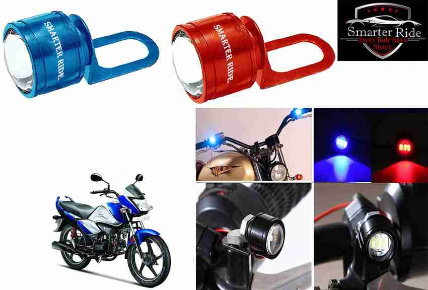 SMARTER RIDE Led Strobe Warning Brake Light for Hero Splendor I Smart 110 License Plate Light Motorbike LED for Hero 12 V 4 W Price in India Buy SMARTER RIDE Led