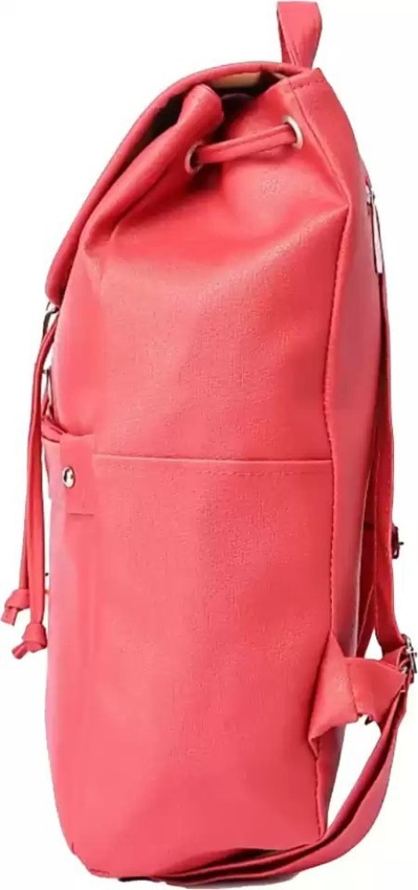 Etrendss single chain 01 12 L Backpack Peach Price in India