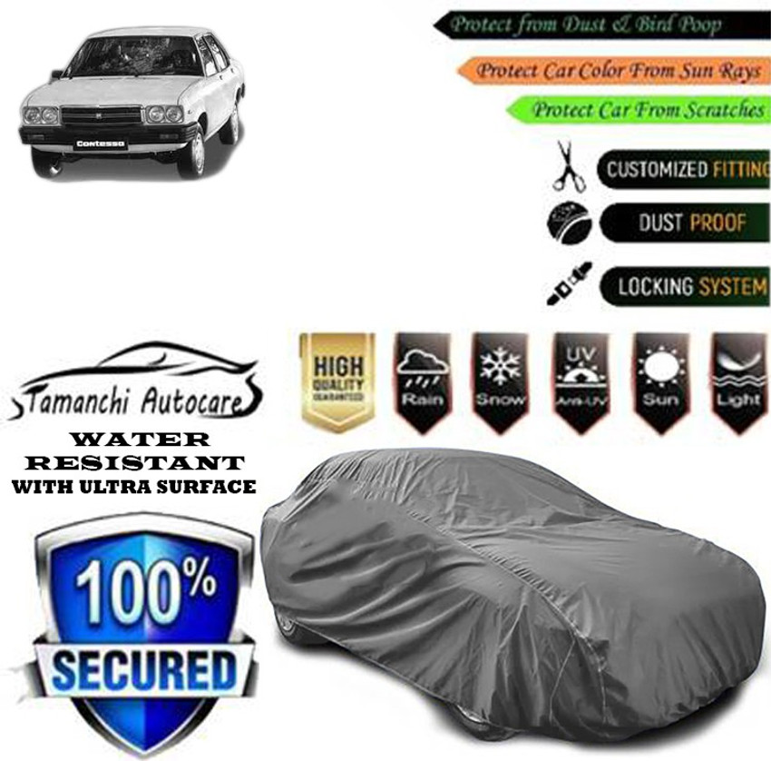 Car cover to protect shop from bird droppings