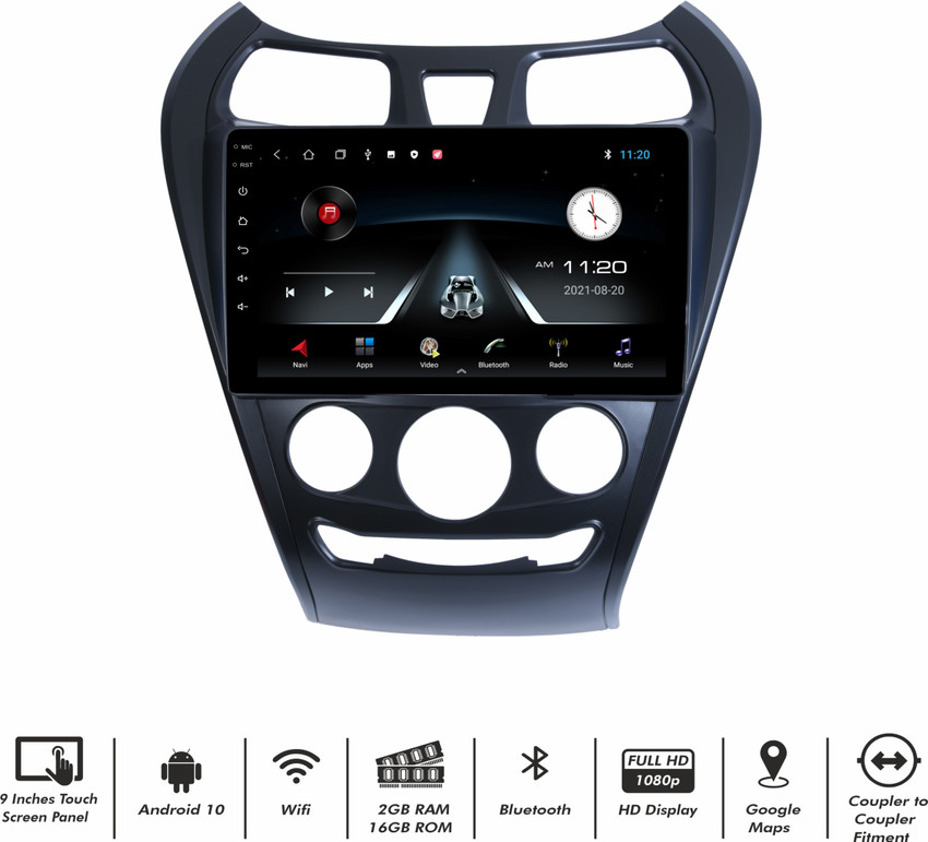 Hyundai eon 2 din music hot sale system price