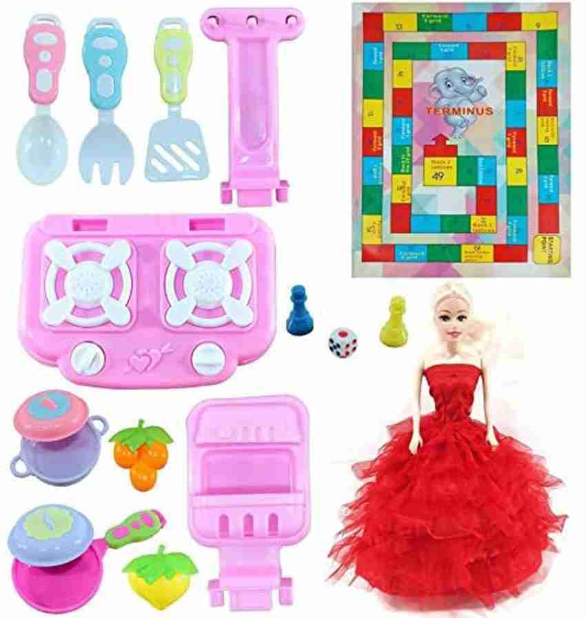 Doll kitchen hotsell things
