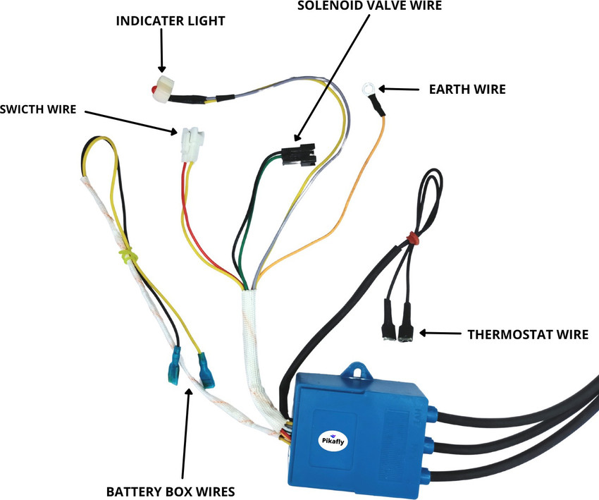 Pikafly - Gas Geyser PCB / Circuit Device / Ignition Box for 6 Ltr u0026 7 Ltr Gas  Geyser Electronic Components Electronic Hobby Kit Price in India - Buy  Pikafly - Gas