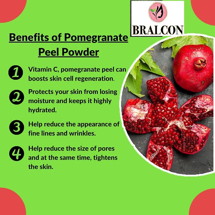 Pomegranate peel shop powder benefits