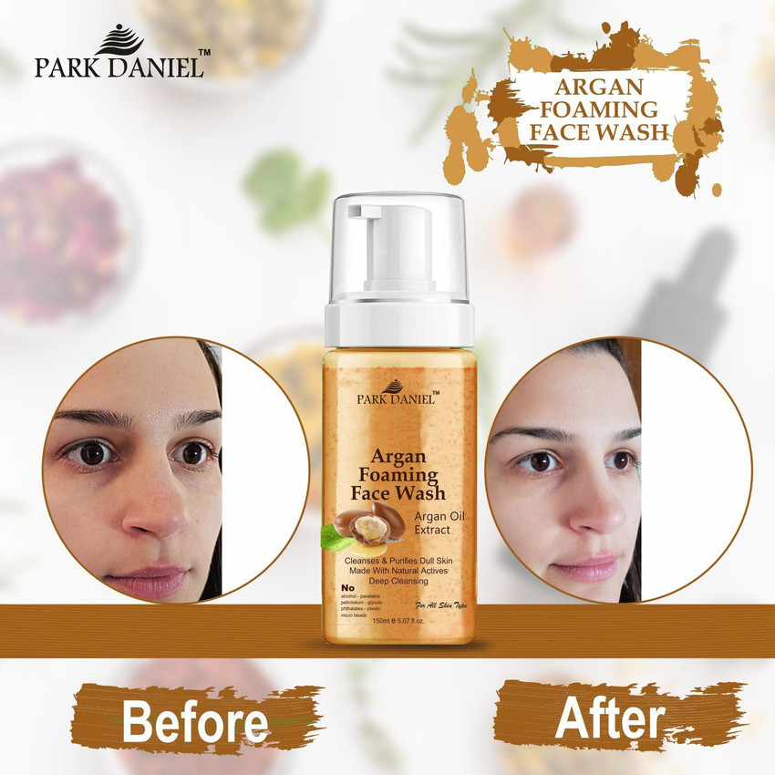Argan oil on sale face cleanser