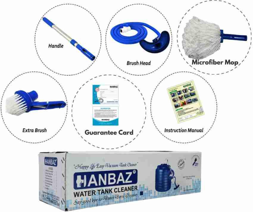 Residential Washing Hanbaz Water Tank Cleaner-3in1 Cleaning Device