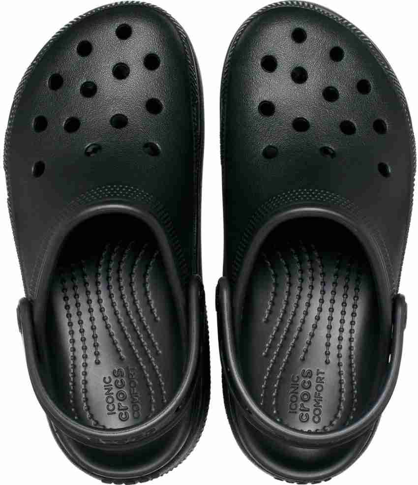 Men's black crocs online size 11