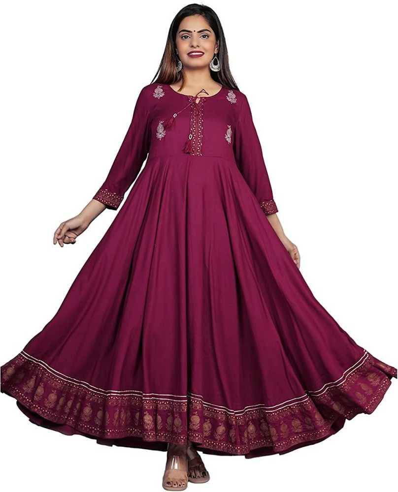 Long anarkali kurtis discount online