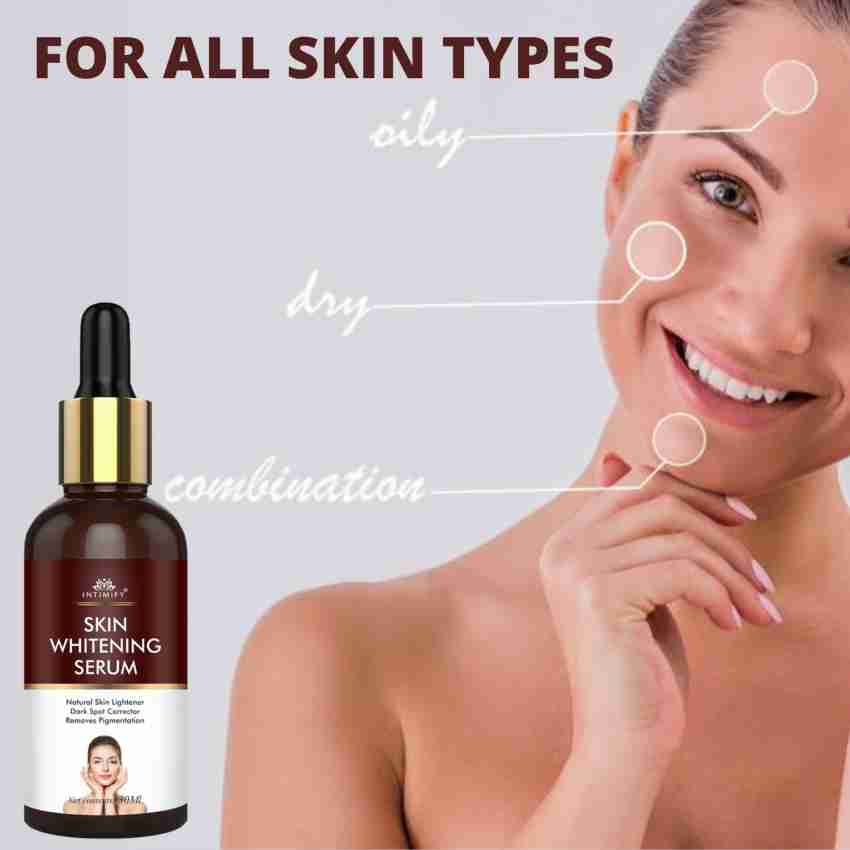 INTIMIFY Skin Whitening Brightening Night Serum Face Lightening