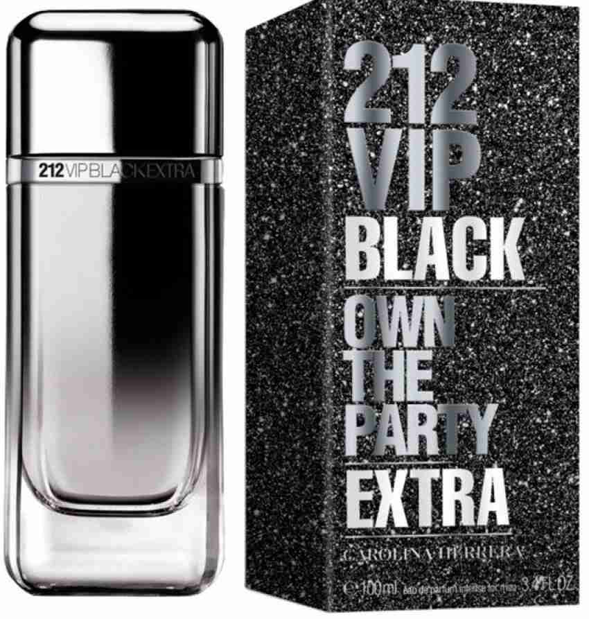 212 vip black own the outlet party extra precio