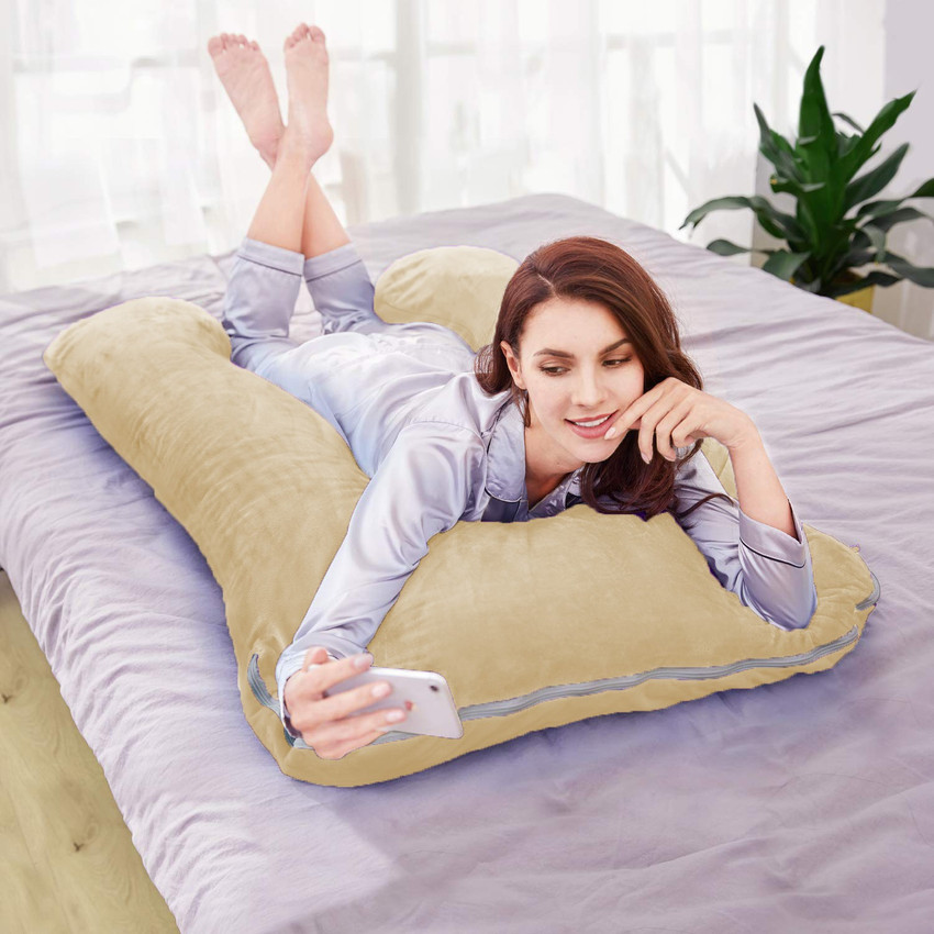 Flipkart Perfect Homes Microfibre Solid Pregnancy Pillow Pack of 1 Buy Flipkart Perfect Homes Microfibre Solid Pregnancy Pillow Pack of 1 Online at Best Price in India Flipkart