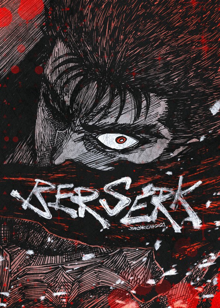 Guts Berserk Berserk Anime Series Hd Matte Finish Poster Paper Print -  Animation & Cartoons posters in India - Buy art, film, design, movie,  music, nature and educational paintings/wallpapers at