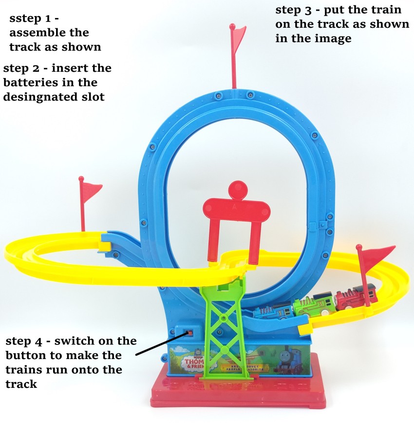 KID S CHOICE THOMAS AND FRIENDS ROLLER COASTER MAGIC TRAIN SET