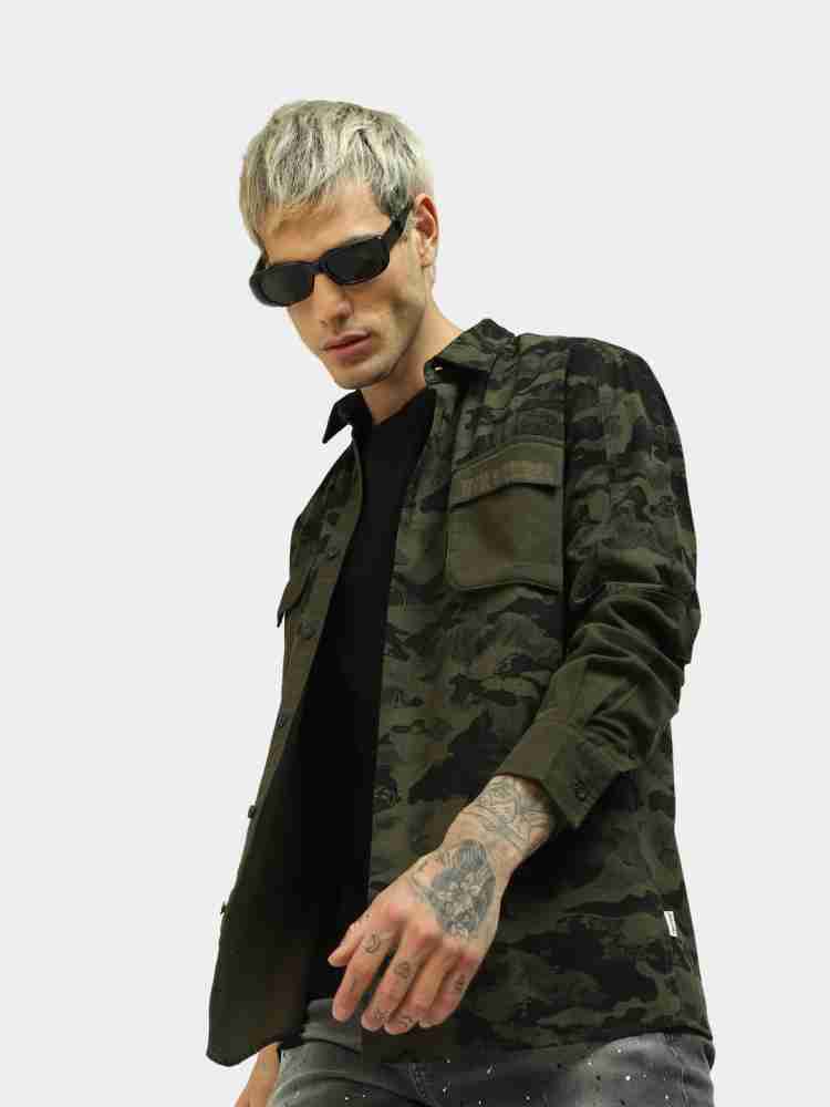 jack and jones military shirt