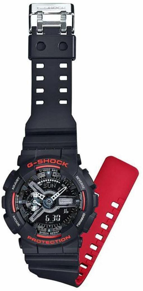 Gshock discount red black