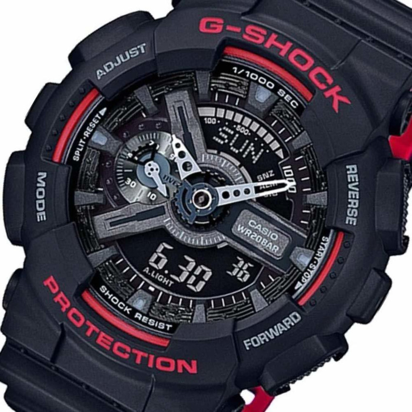 G shock black red 2025