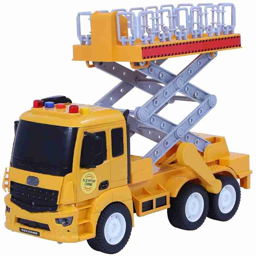 Toyzone Friction Powered Crane Toy- Yellow [+info]