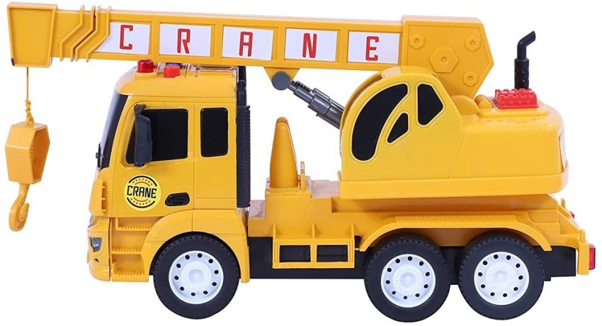 Buy Friction Powered Toy Crane with Moving Hook Online India Toy