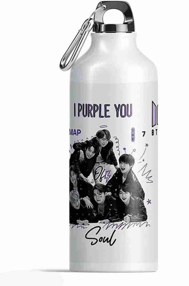 BTS i Purple U Reusable Water Bottle 