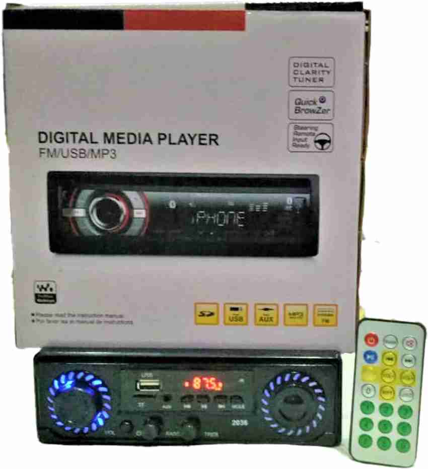 Car stereo hotsell deck with bluetooth