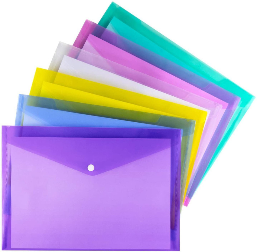 Flipkart futureX Plastic Envelope Design File Folder A4 FS