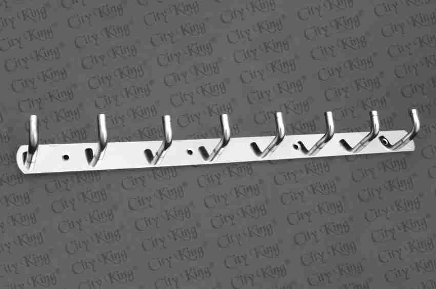 Flipkart SmartBuy Pack Of 2-Extra Long -40 cm Black Cloth Hanger Bathroom  Wall Door Hooks For Hanging keys,Clothes,towel Hooks Hook Rail 12 Price in  India - Buy Flipkart SmartBuy Pack Of 2-Extra