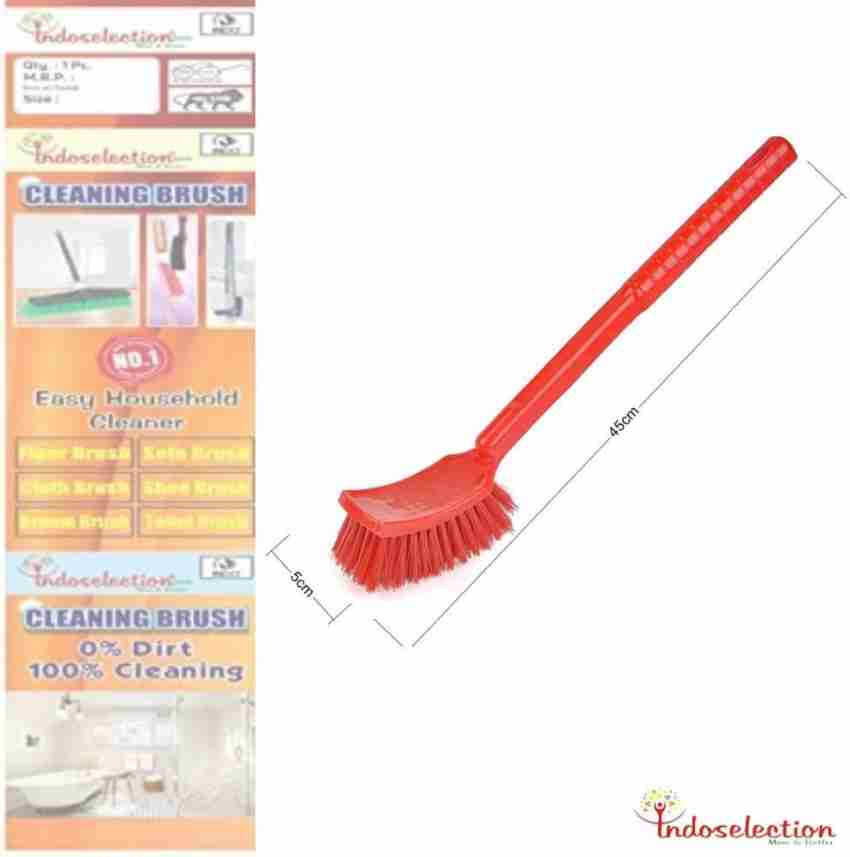 Indoselection Kitchen Item Set, Shoe Brush, Double Side Toilet