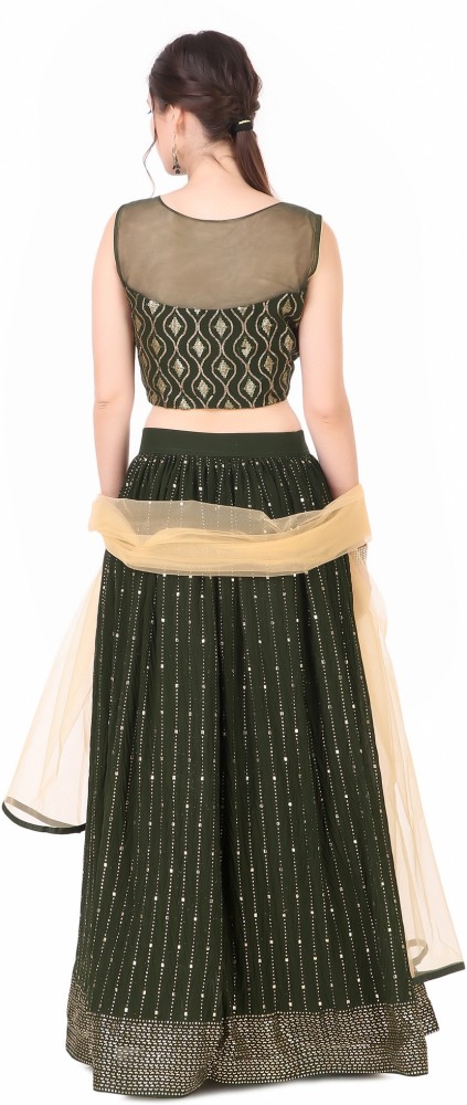 Club factory store crop top lehenga