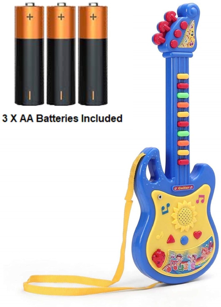 Guitar with microphone sales toy