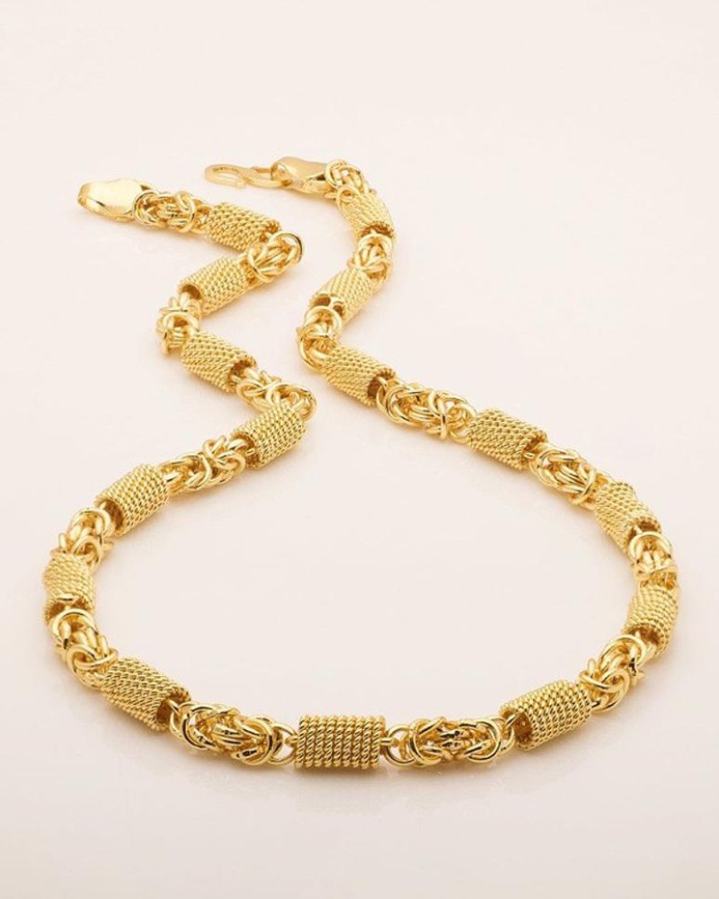 LABHUBAMON New style new year gold chain for man and boy Gold