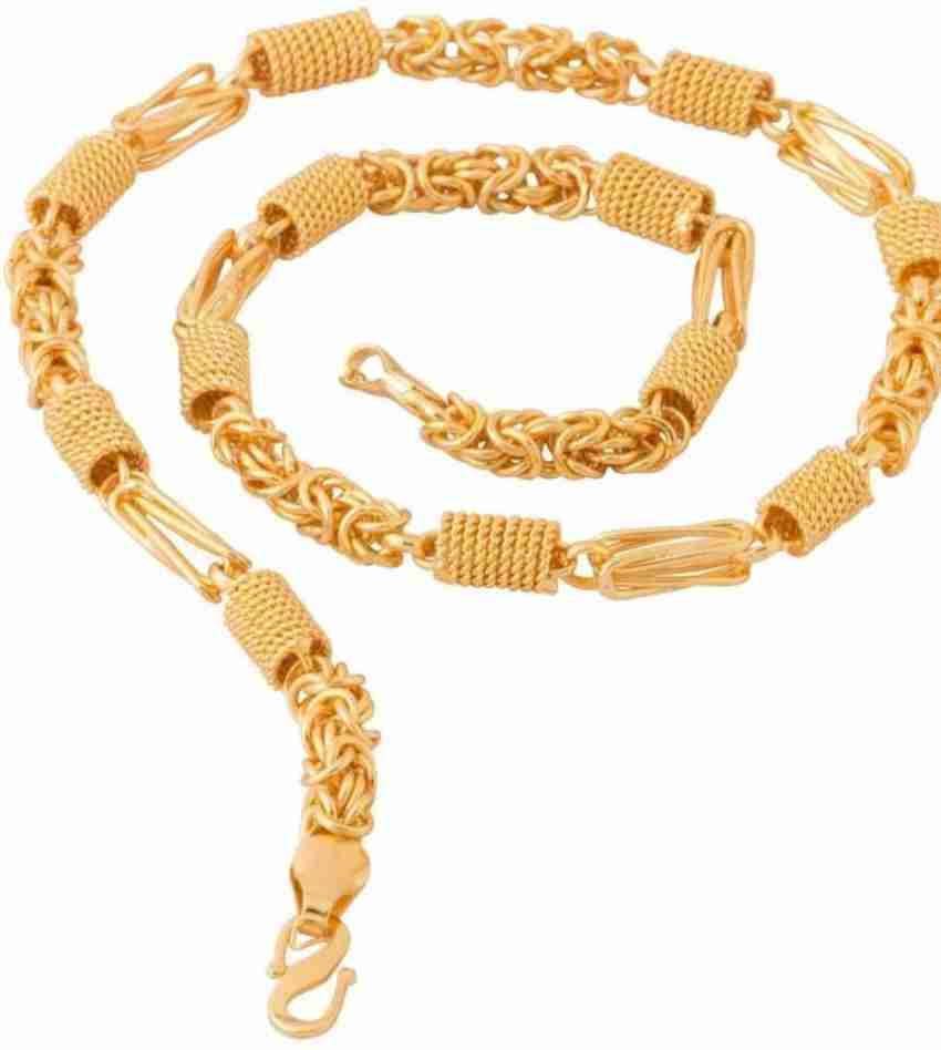 LABHUBAMON New style new year gold chain for man and boy Gold