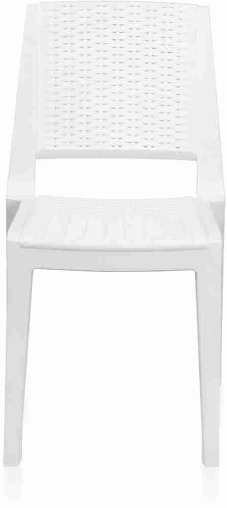 Nilkamal Enamora Polypropylene Set of 2 Chair Beige : : Home &  Kitchen